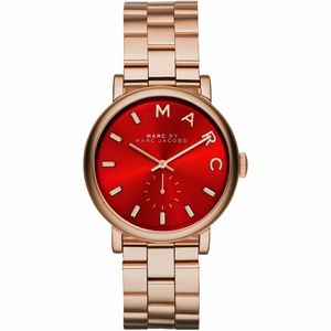 Marc Jacobs rose gold Baker watch